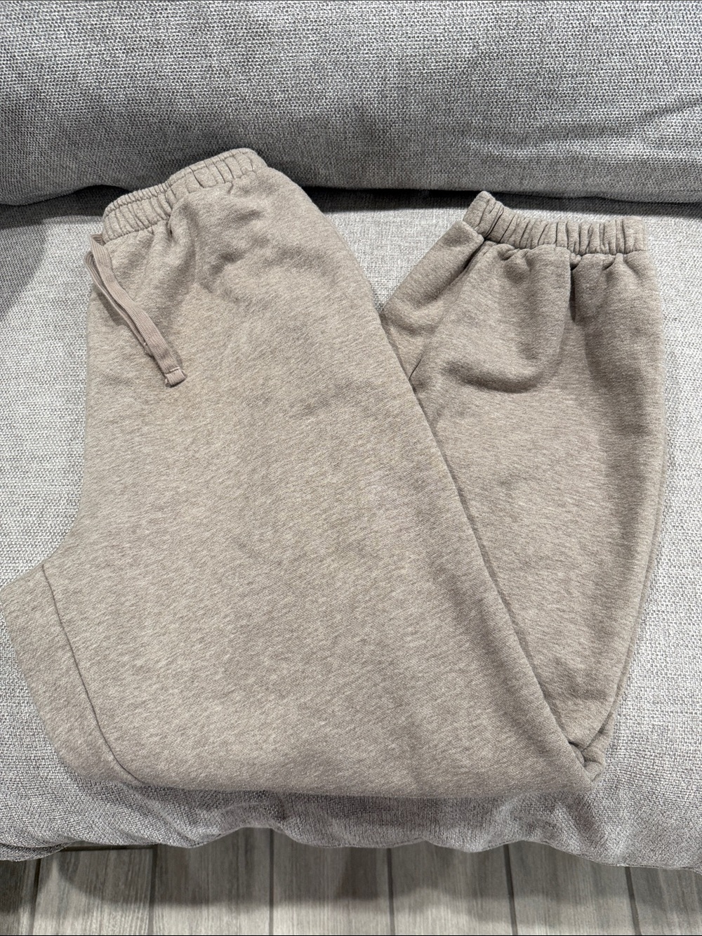 American Eagle Outfitters Taupe Track Joggers